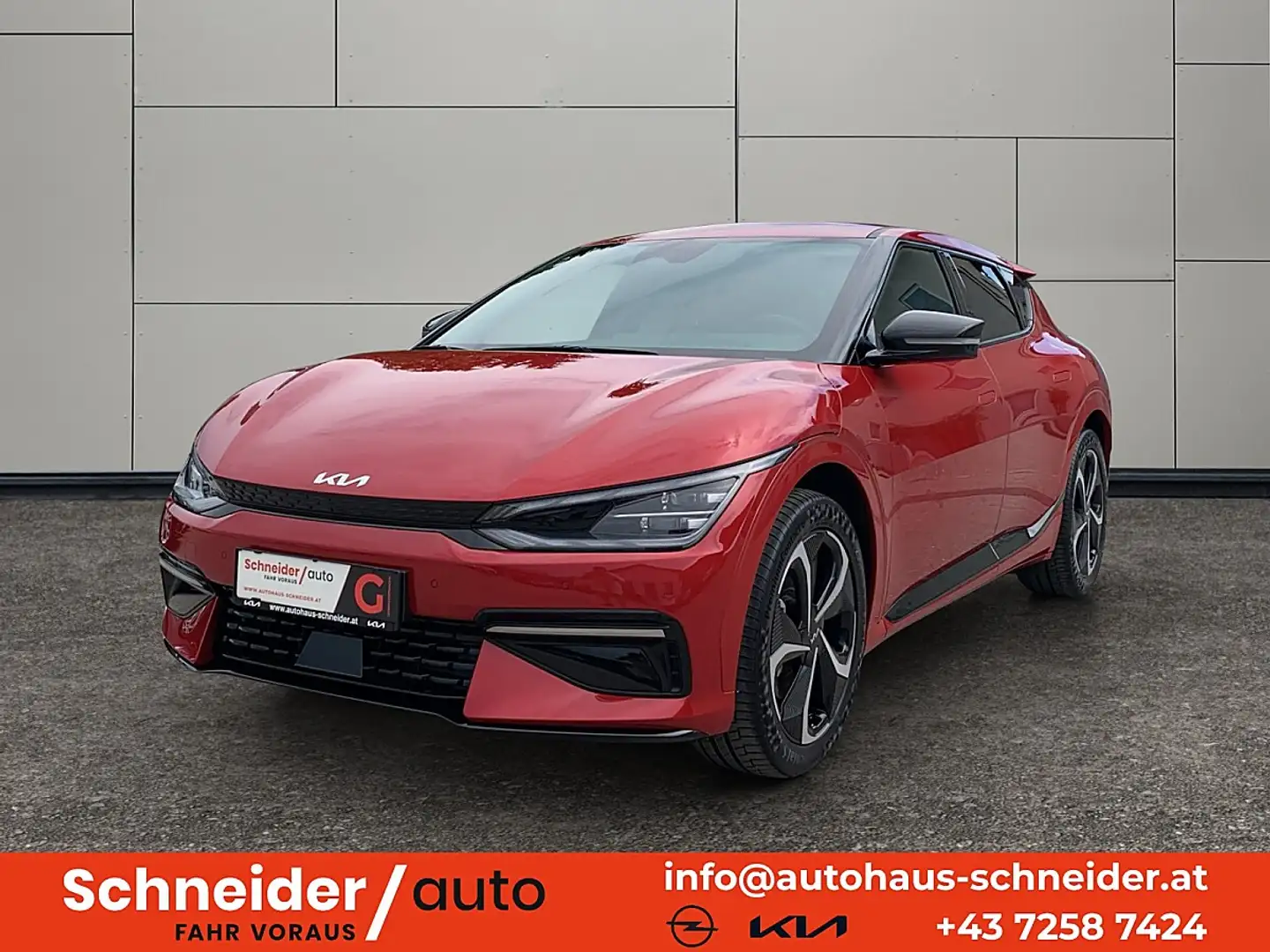 Kia EV6 AWD GT-Line Aut. Rot - 1
