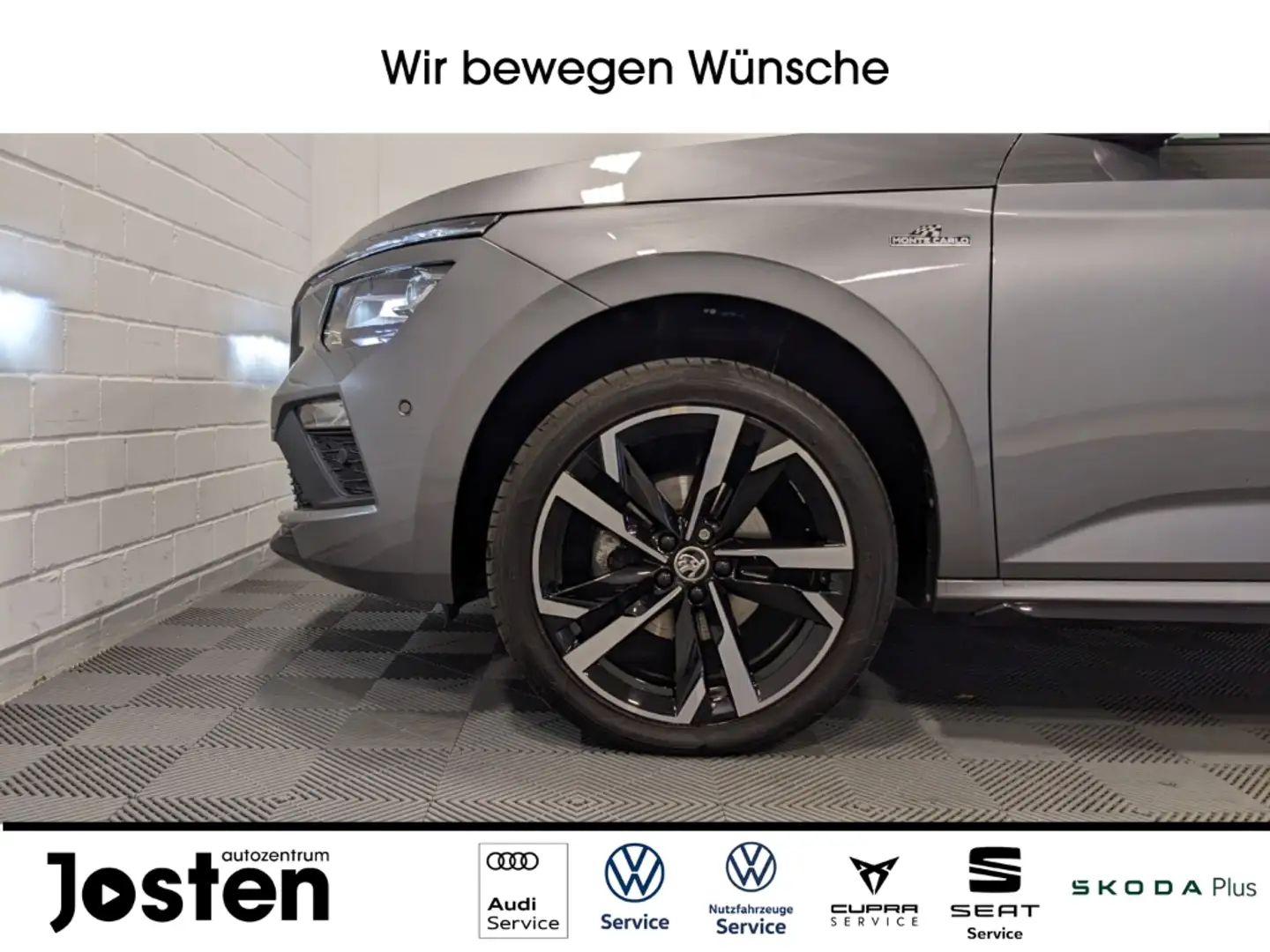 Skoda Kamiq Monte Carlo 1.5 TSI MTRX AHK Pano ACC Grau - 2