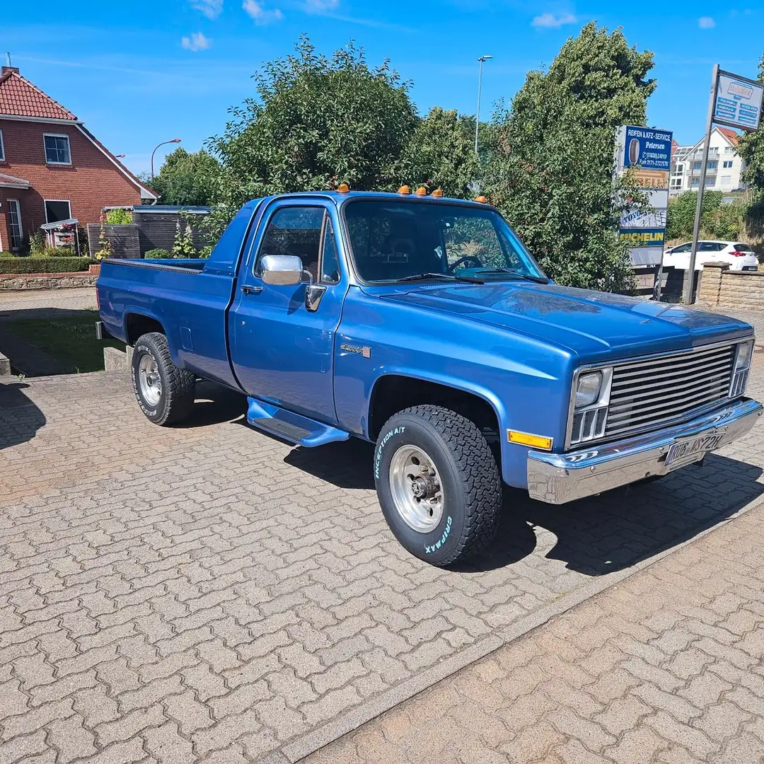 GMC C 2500 Sierra ,Chevy C 20 Top Pickup Azul - 1