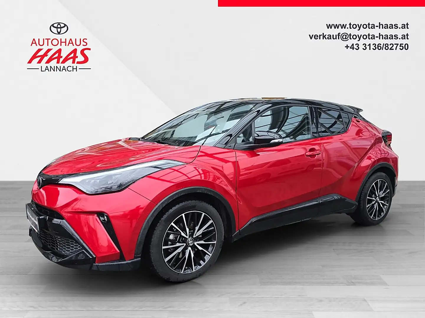 Toyota C-HR 2,0 Hybrid GR-SPORT CVT Rot - 1
