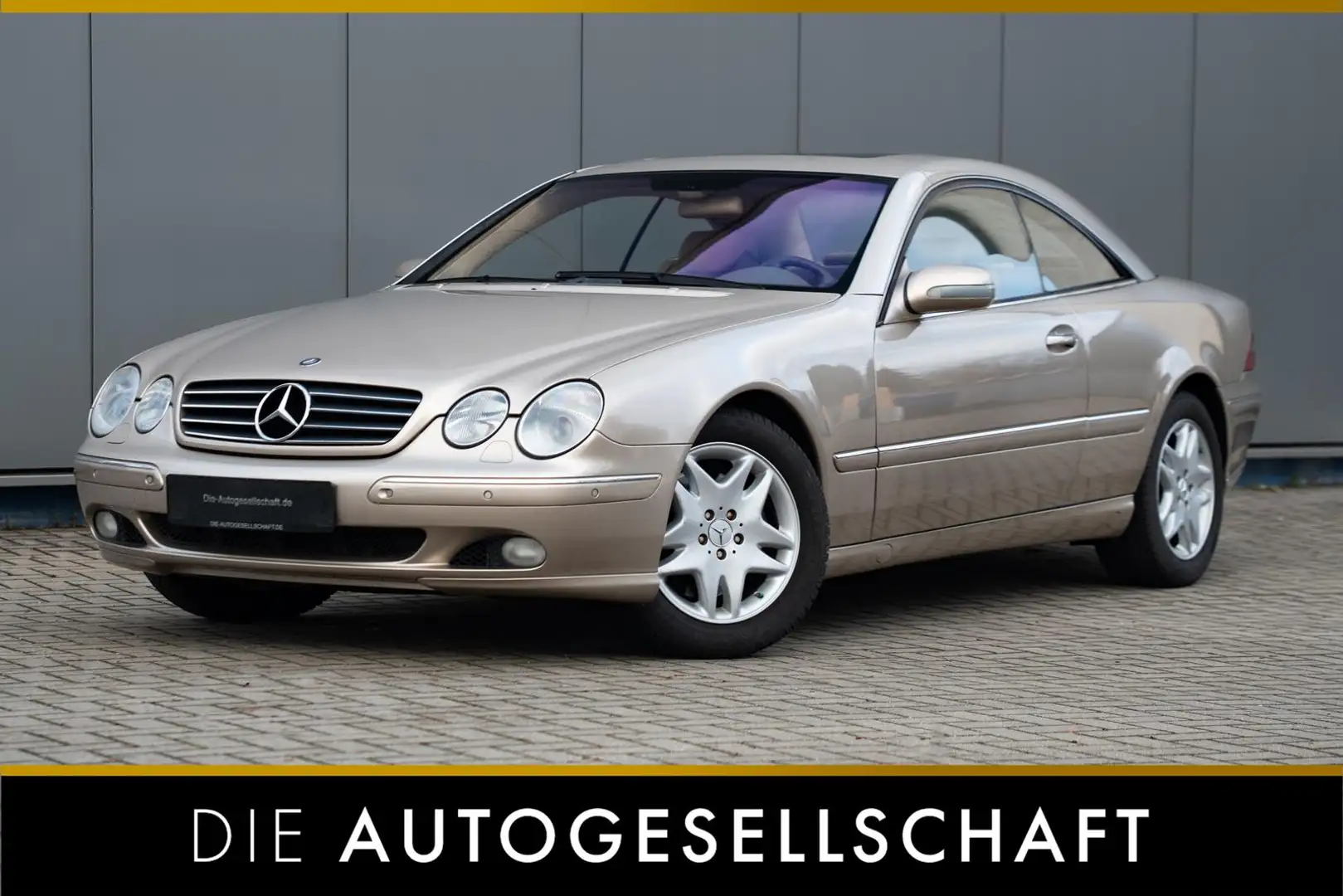 Mercedes-Benz CL 600 5.8 V12*XENON*NAVI*LEDER*DE-FZG* Бежевый - 1