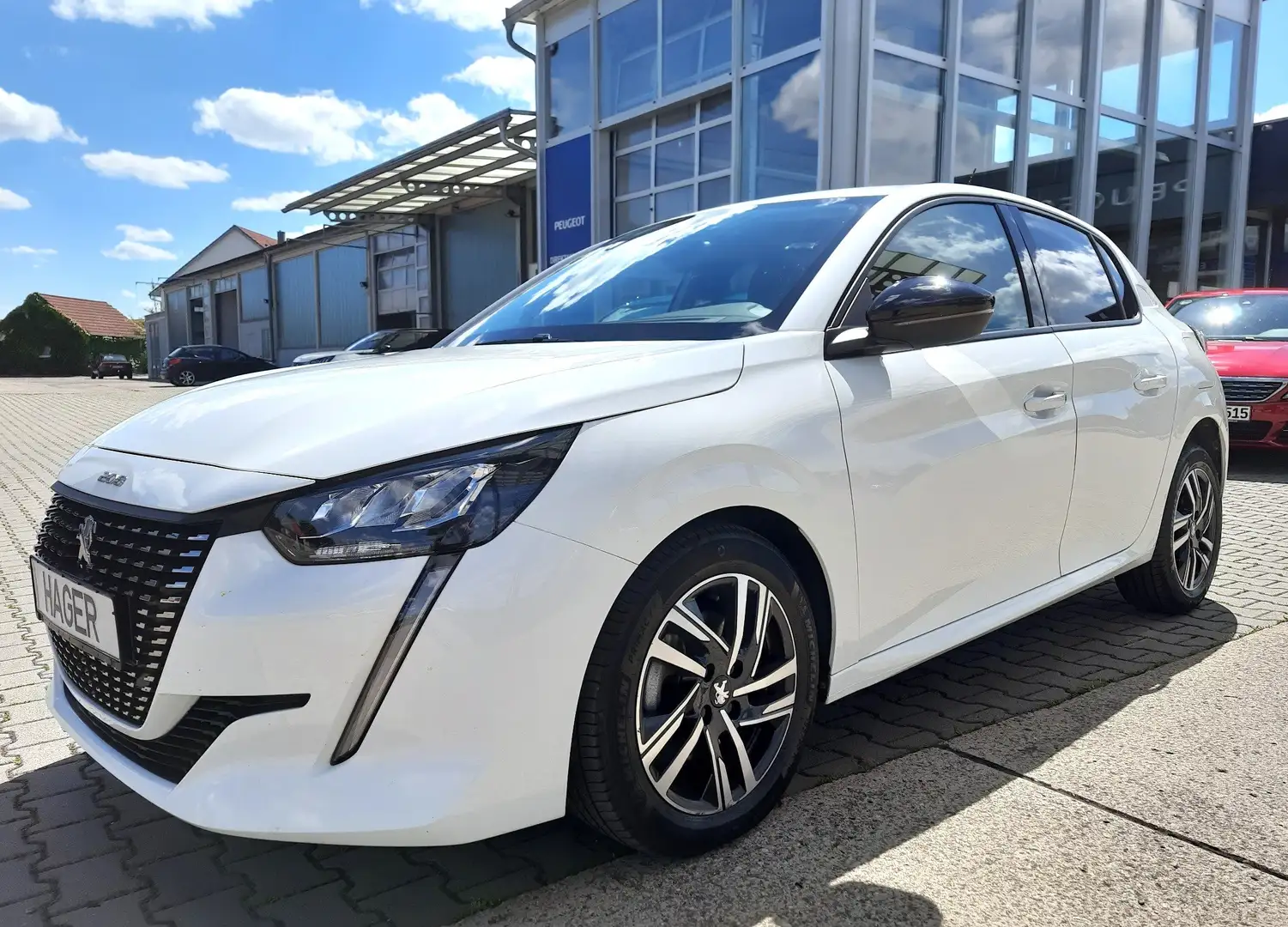 Peugeot 208 ALLURE PACK 100 SitzHeiz Alu EPH/Rückfahrkamera Weiß - 1