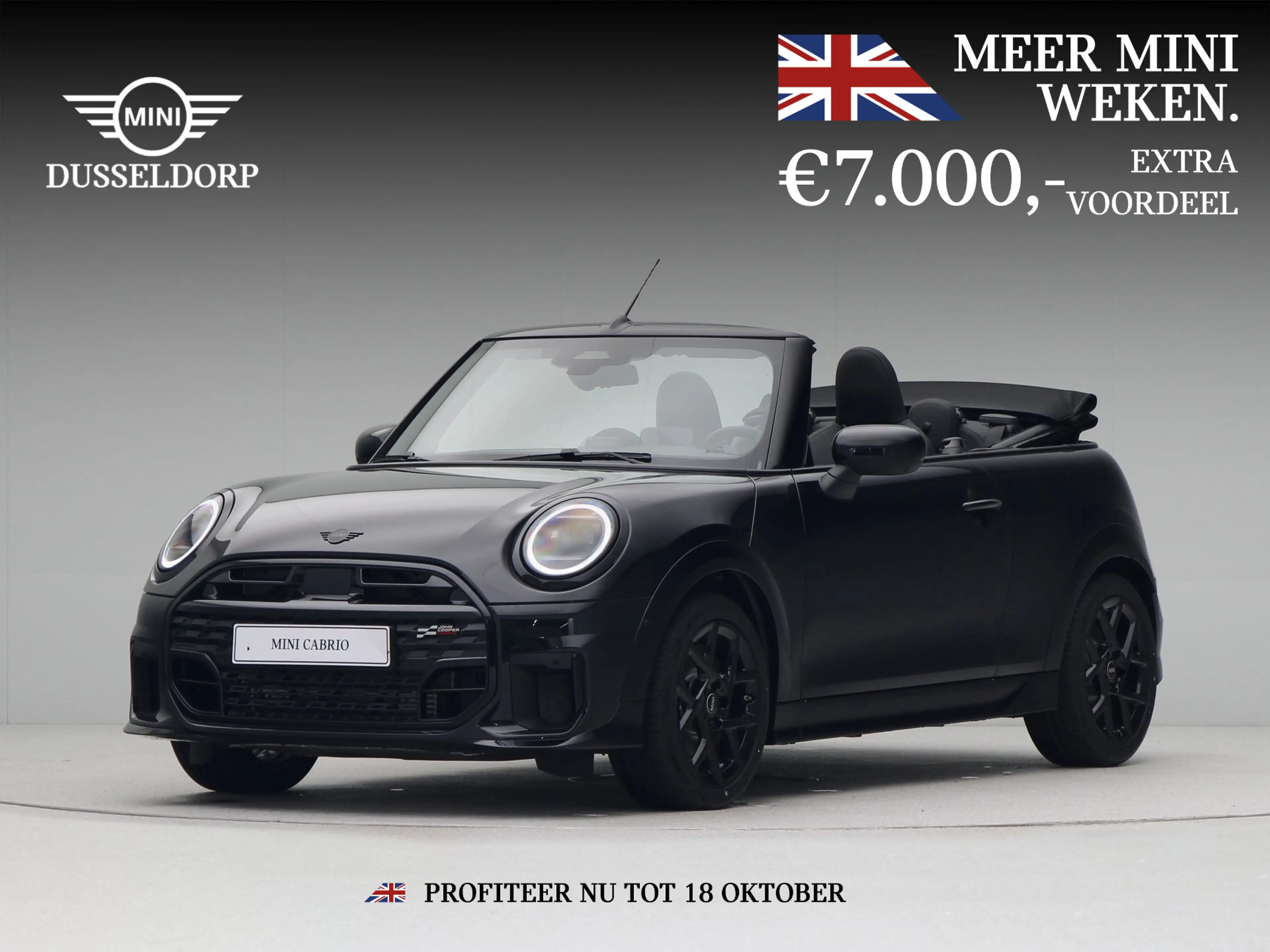 MINI Cooper S Cabrio John Cooper Works Pakket XL PRIVATE LEASE EUR 835,