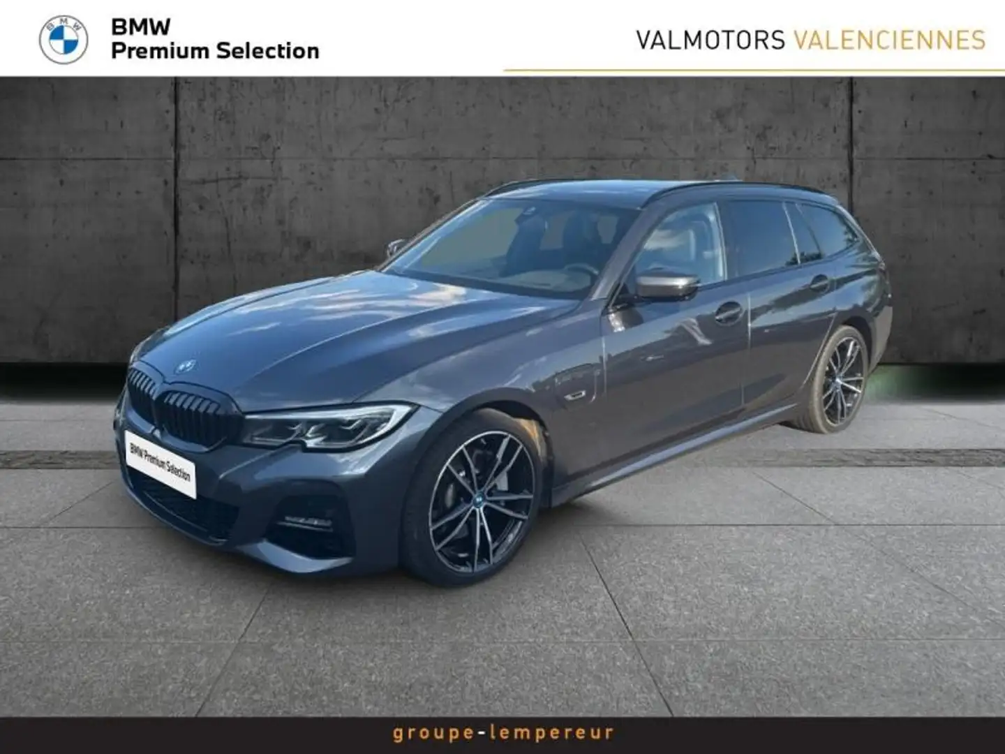 BMW 330 330eA 292ch M Sport Gris - 1