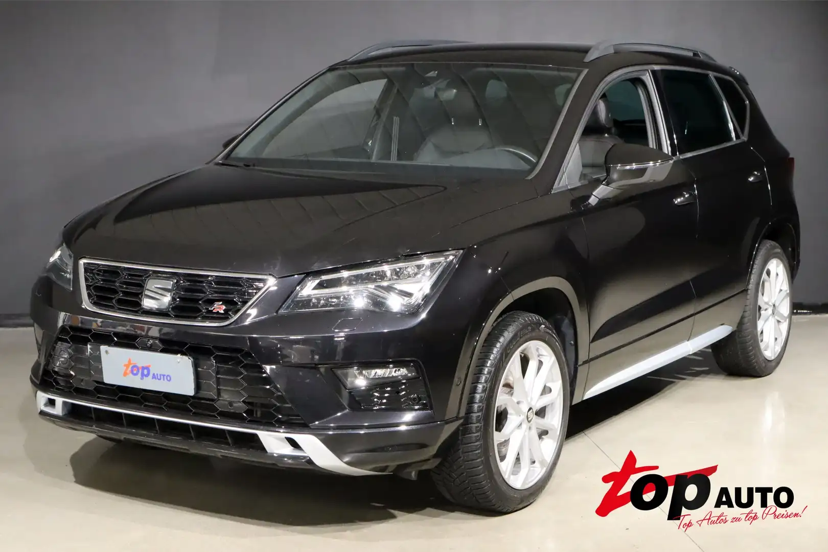 SEAT Ateca 2.0 TDI 190 CV DSG 4 DRIVE FR LINE GANCIO TRAINO Noir - 1