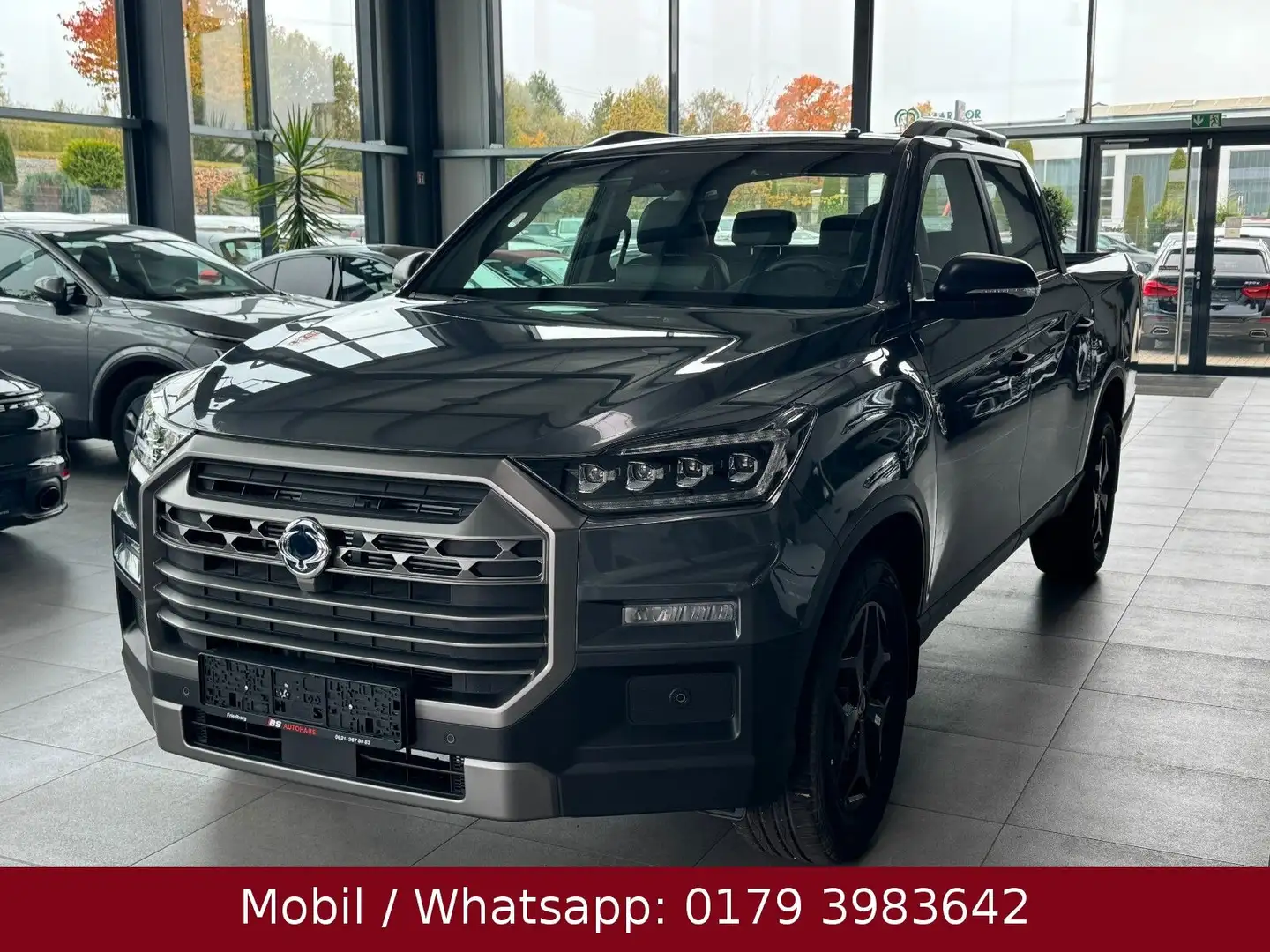 SsangYong Musso KGM Musso Grand 4WD Autm. LEDER NAVI LED Grau - 1