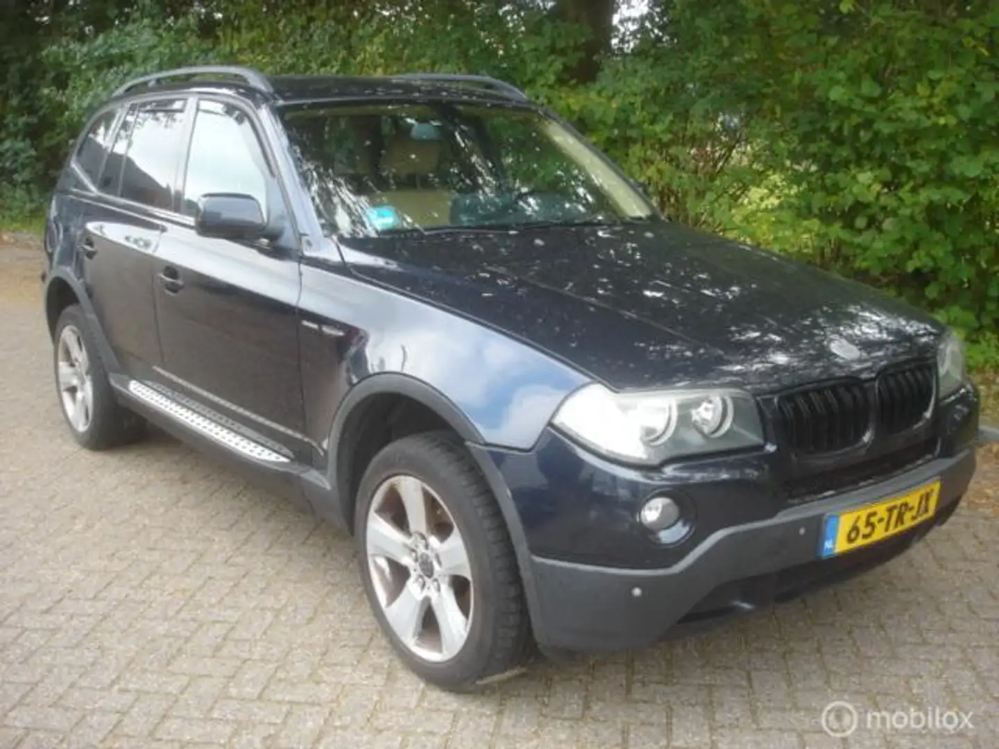 BMW X3 3.0 SI 4X4 Executive Aut. Leer Motor slaat niet aa Blauw - 1