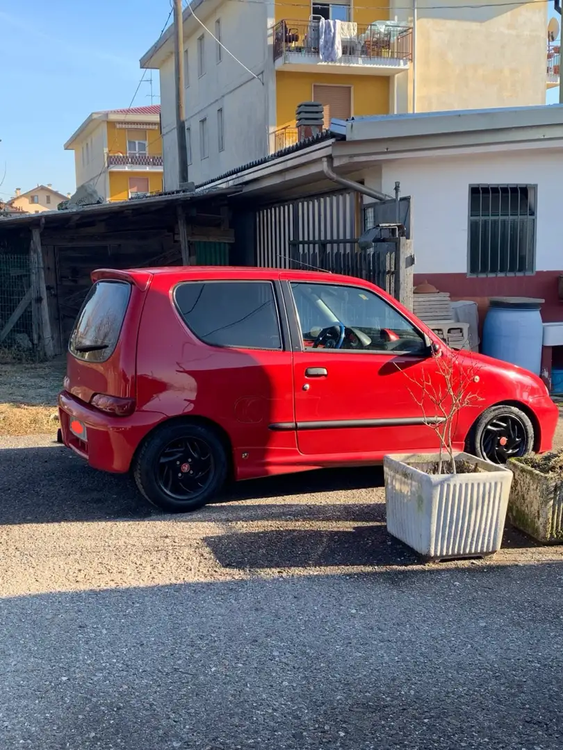 Fiat Seicento 1.1 Sporting Abarth Rouge - 1