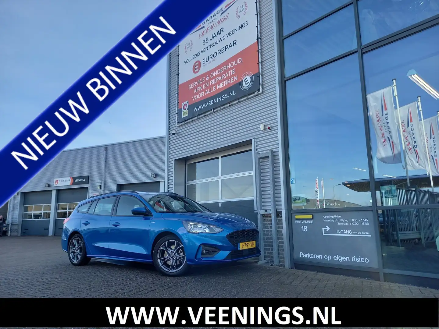 Ford Focus Wagon 1.0 EcoBoost Hybrid ST Line Business - CAMER Azul - 1