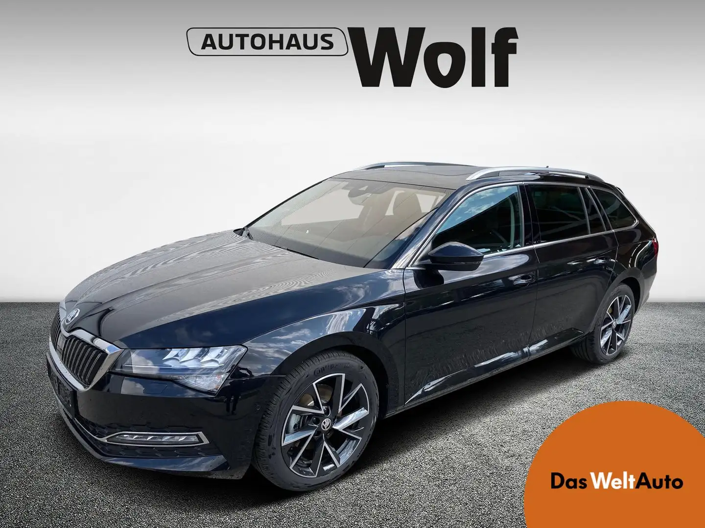 Skoda Superb 4x4 Style TDI DSG Schwarz - 1