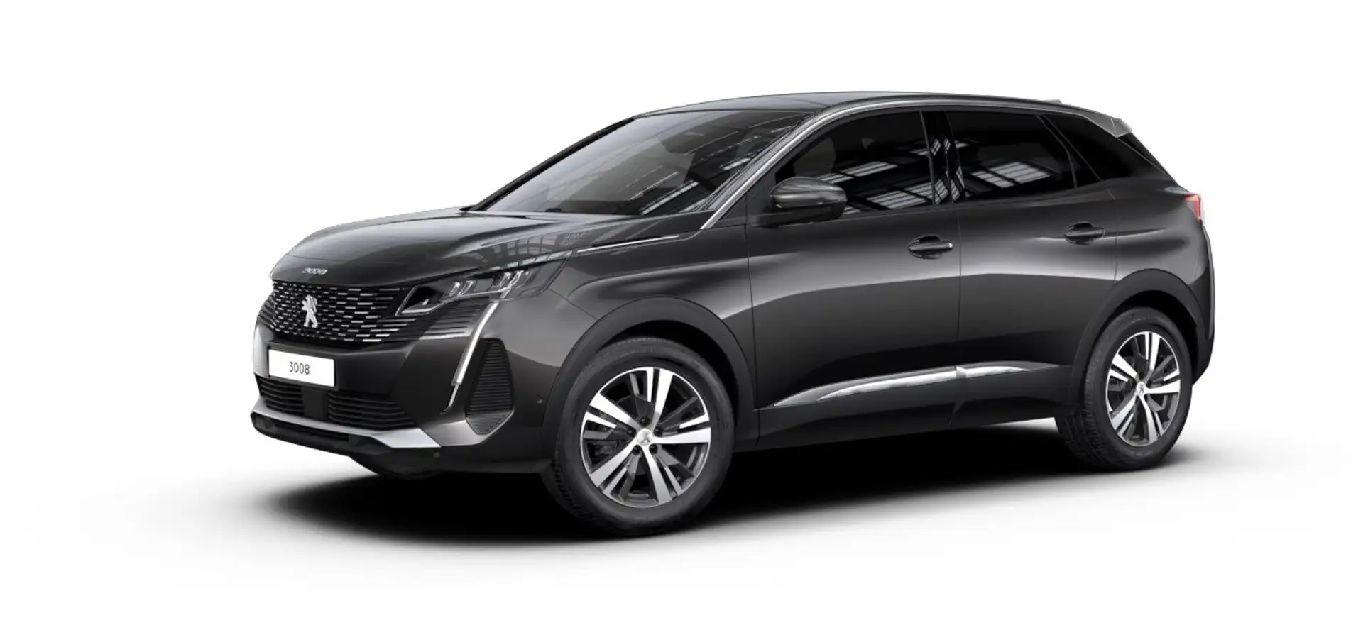 Peugeot 3008 Puretech 130ch S Gris - 1