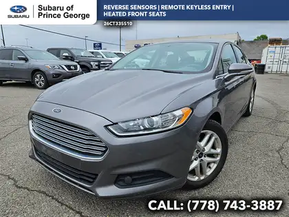 Gray 2013 Ford Fusion Sedan Front-Wheel Drive 6-Speed Automatic