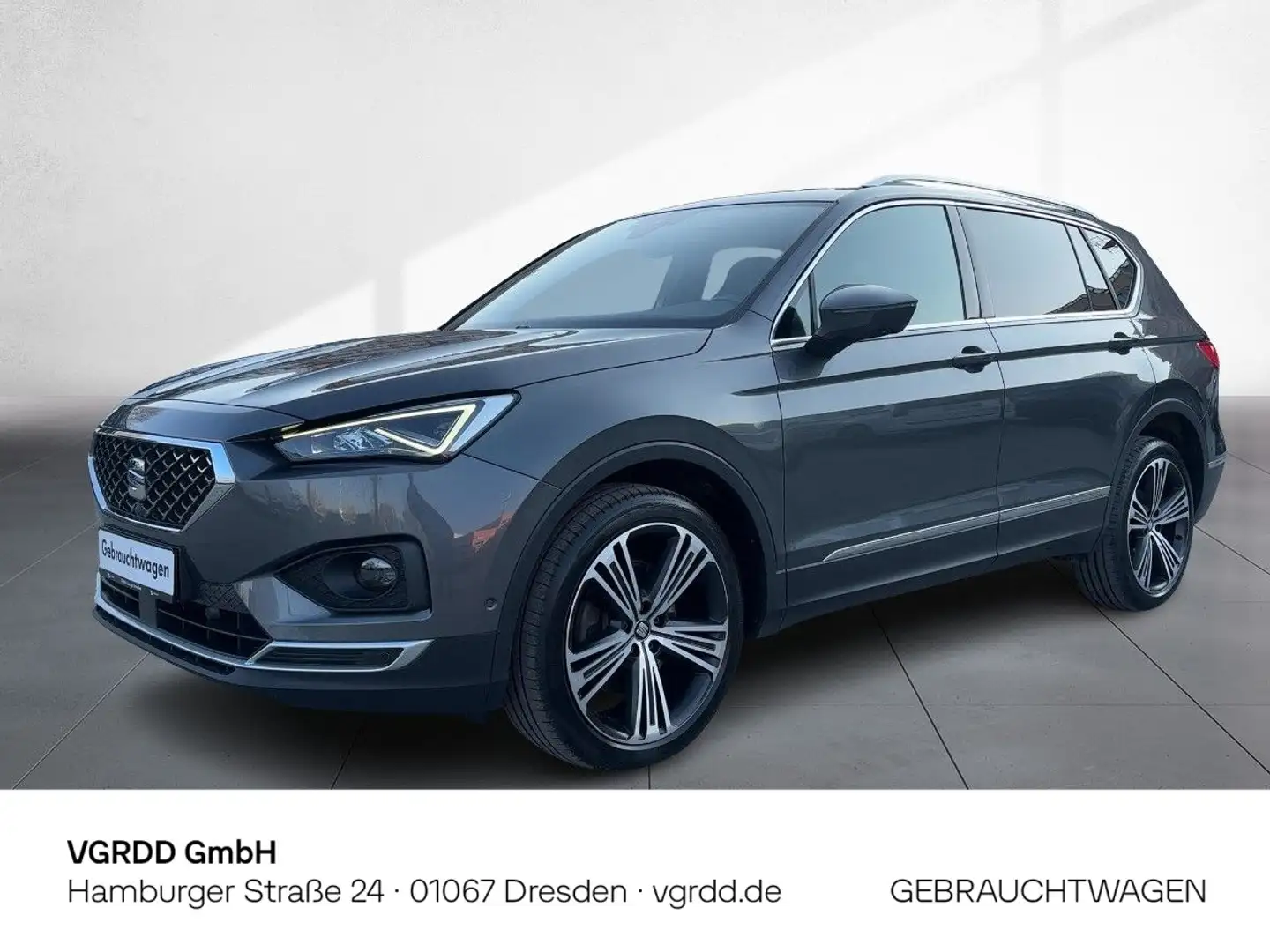 SEAT Tarraco Xcellence 2.0 TDI DSG 4M LED AHK PANO Gris - 1