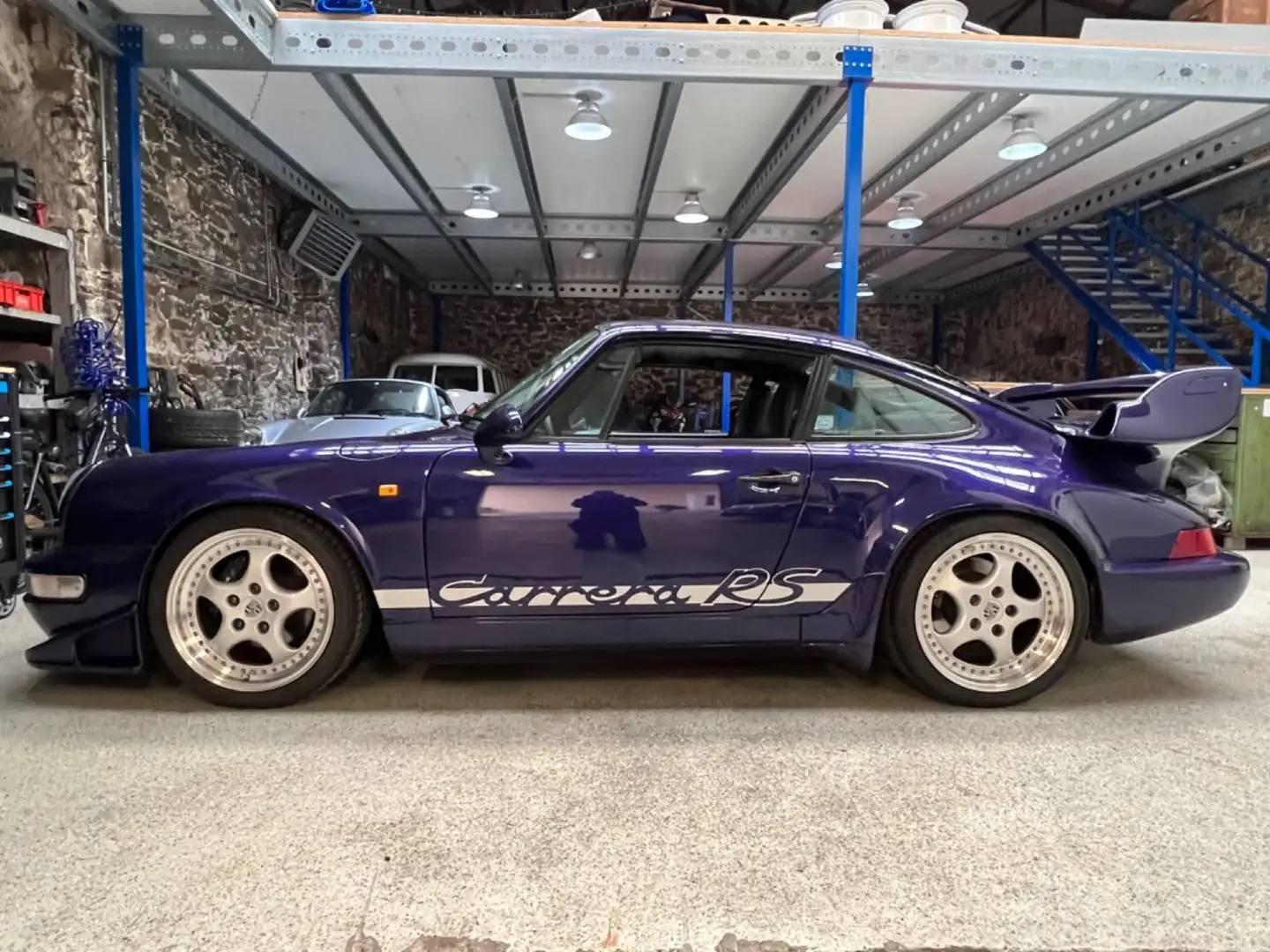 Porsche 964 911/964 C2 Coupe´ RS-Look/H-Kennzeichen/Klima plava - 2