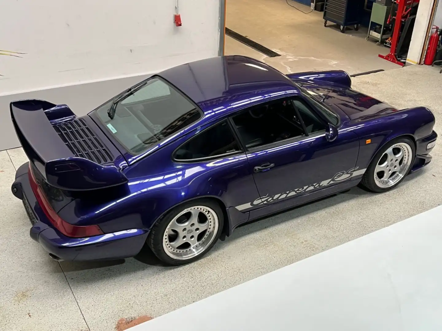 Porsche 964 911/964 C2 Coupe´ RS-Look/H-Kennzeichen/Klima Blu/Azzurro - 1