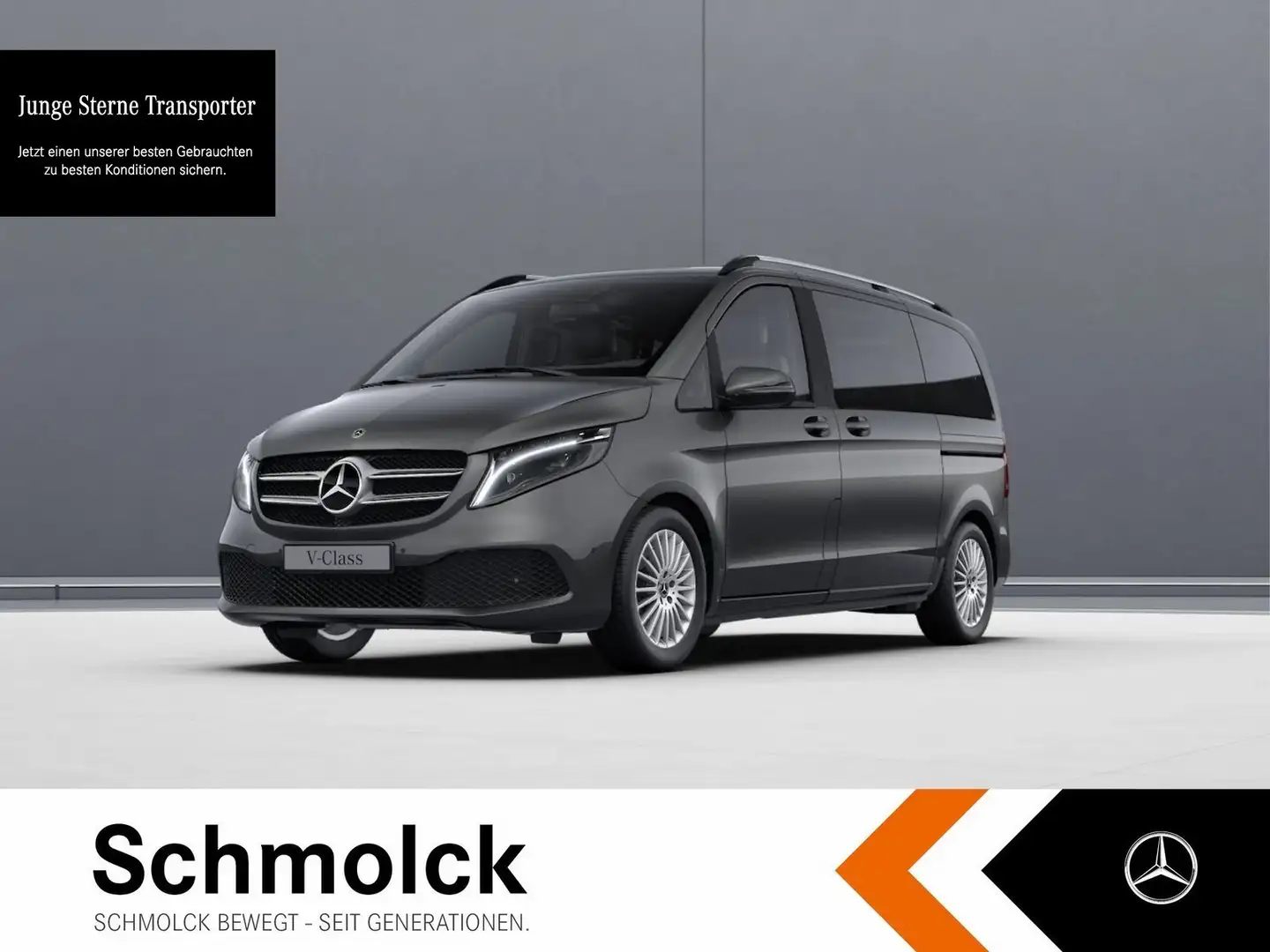 Mercedes-Benz V 220 d EDITION Kompakt SPORT+LED+AHK+TOTW+SPUR Gris - 1