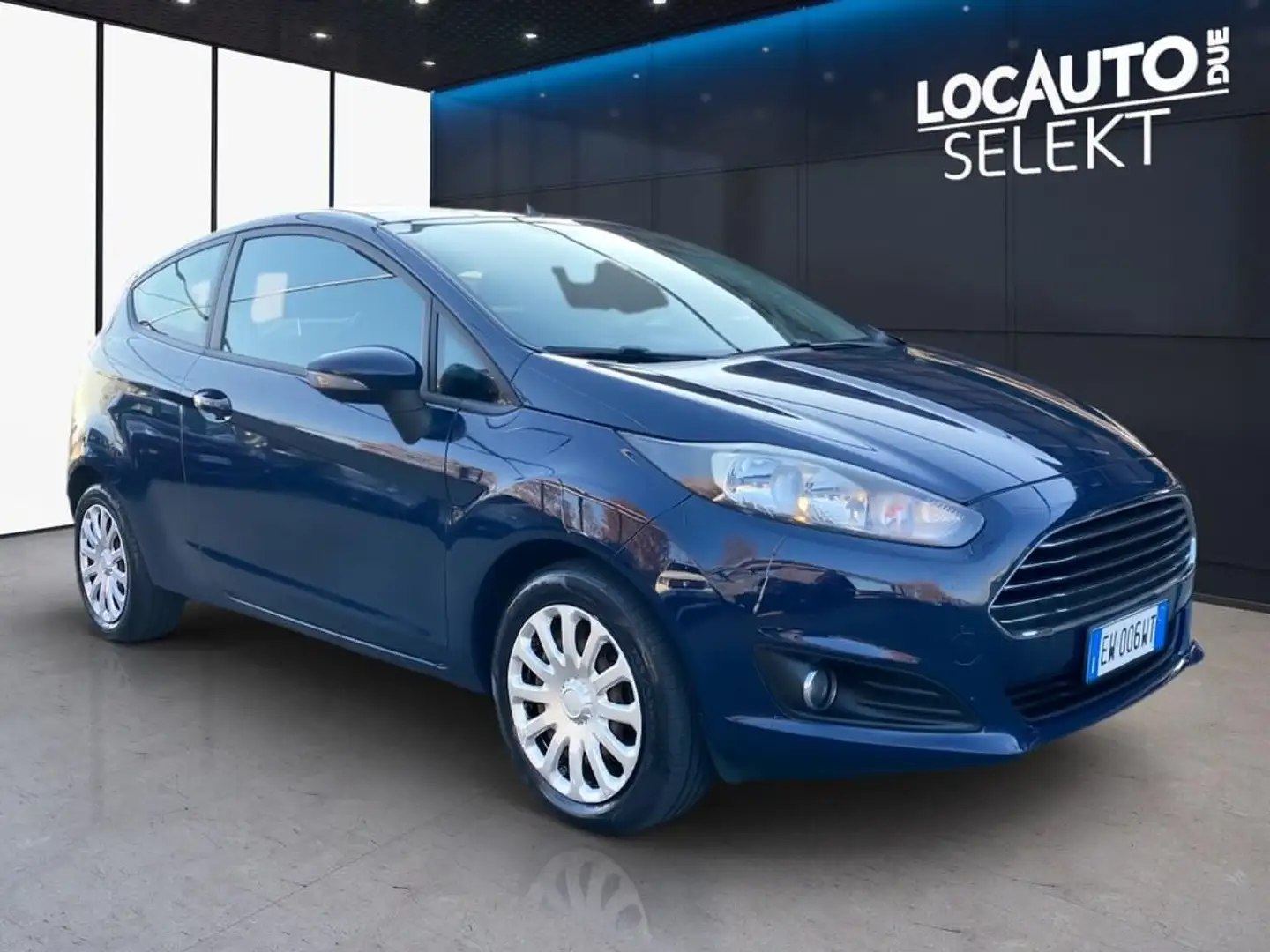 Ford Fiesta 1.5 tdci Titanium 75cv 3p Синій - 2