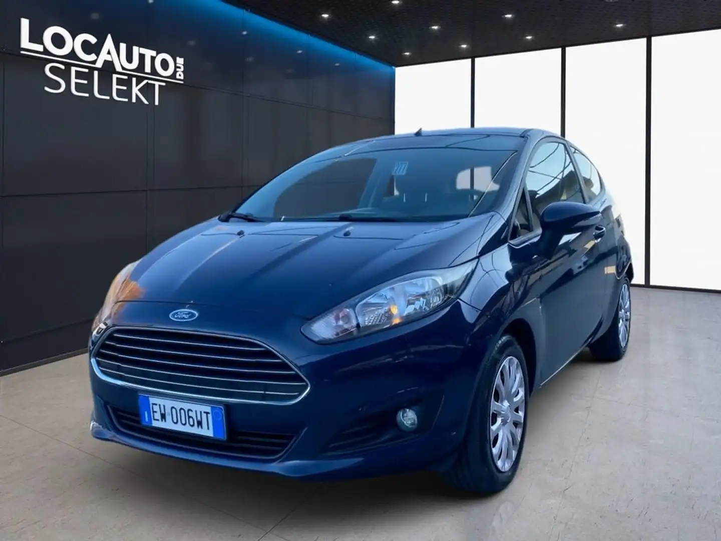 Ford Fiesta 1.5 tdci Titanium 75cv 3p Синій - 1
