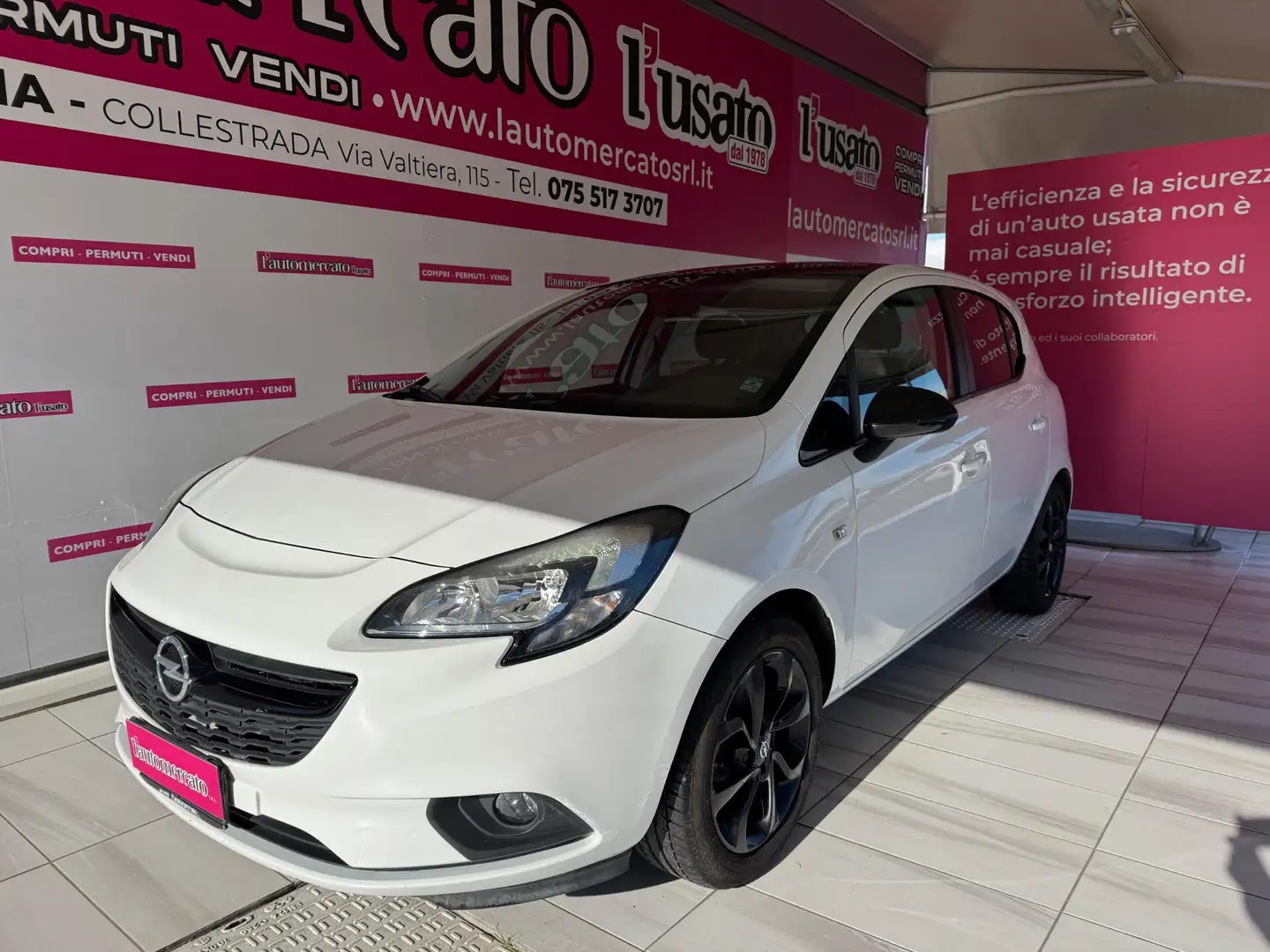 Opel Corsa Corsa 1.4 90CV GPL Tech 5 porte b-Color Bianco - 1