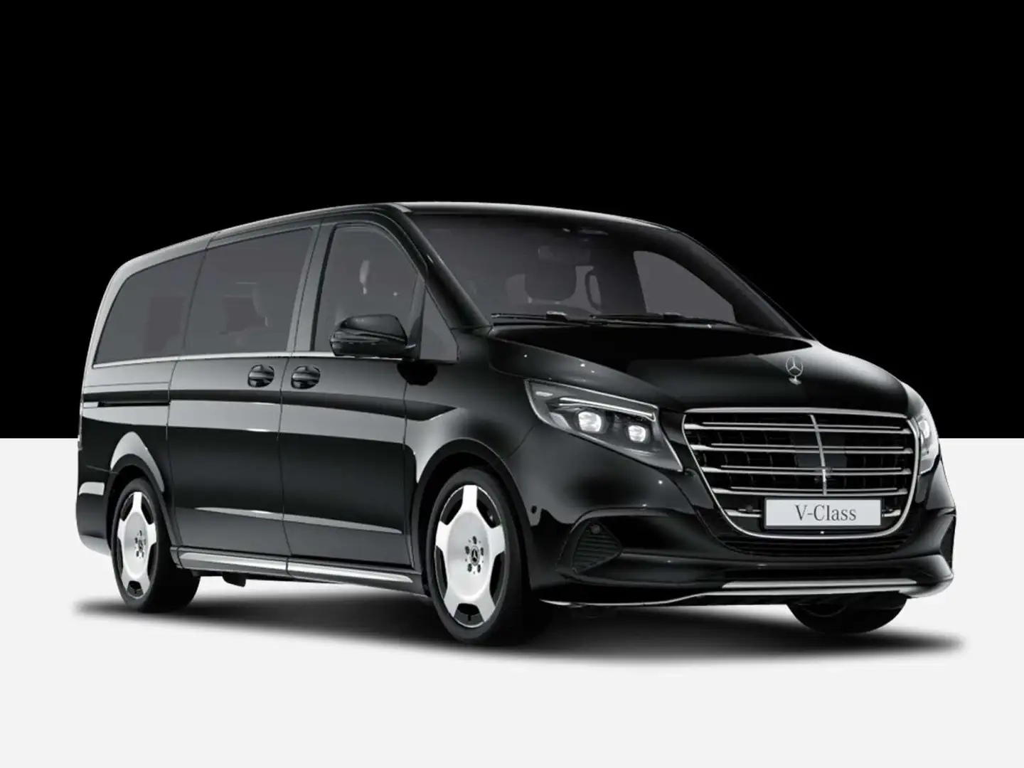 Mercedes-Benz V 300 V 300 d 4MATIC EXCLUSIVE Lang  Basic/Navi/SHD/LED Zwart - 1