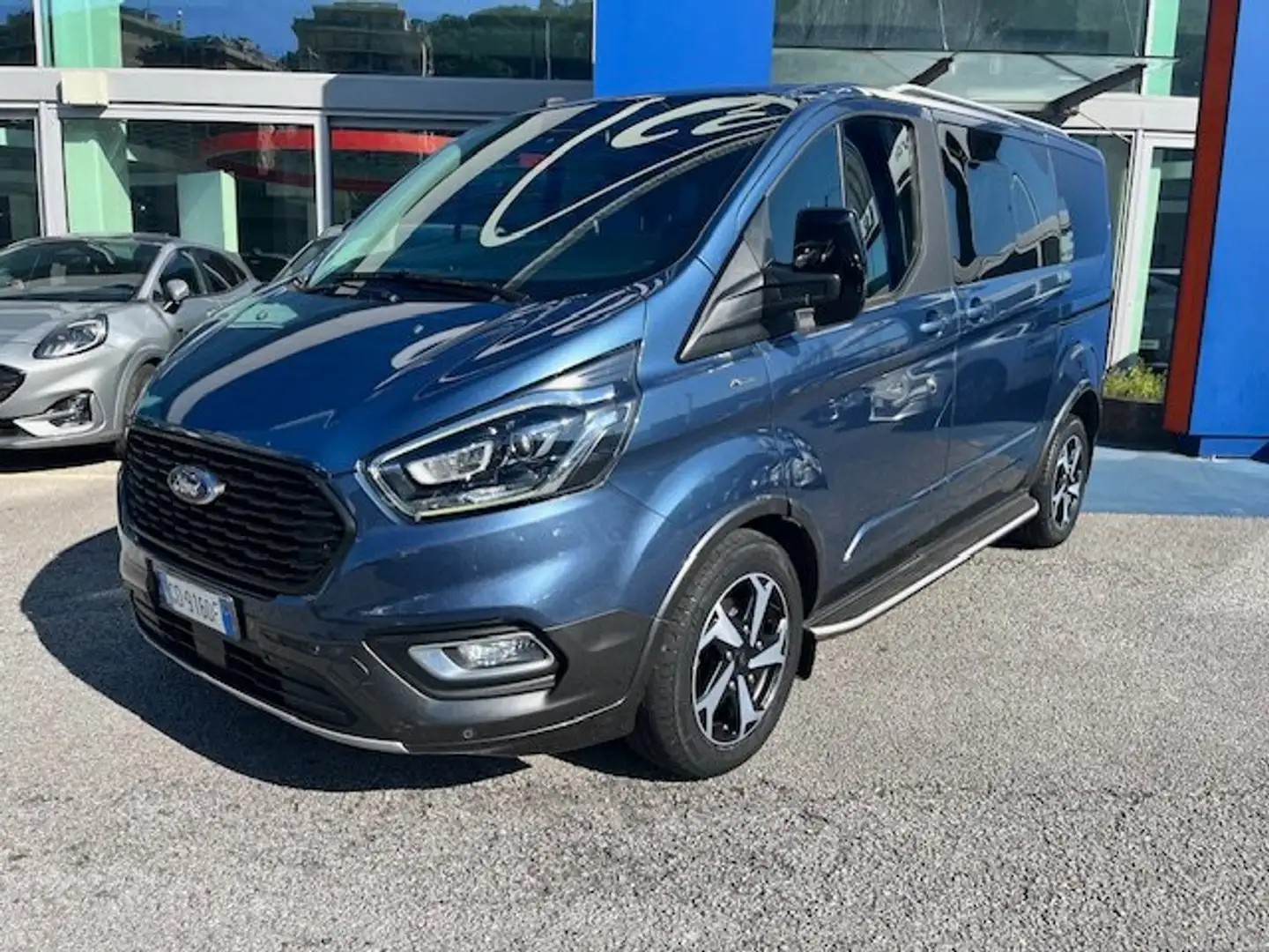Ford Tourneo Custom ACTIVE 5 POSTI N1 / VETTURA M1 8 POSTI Blauw - 1