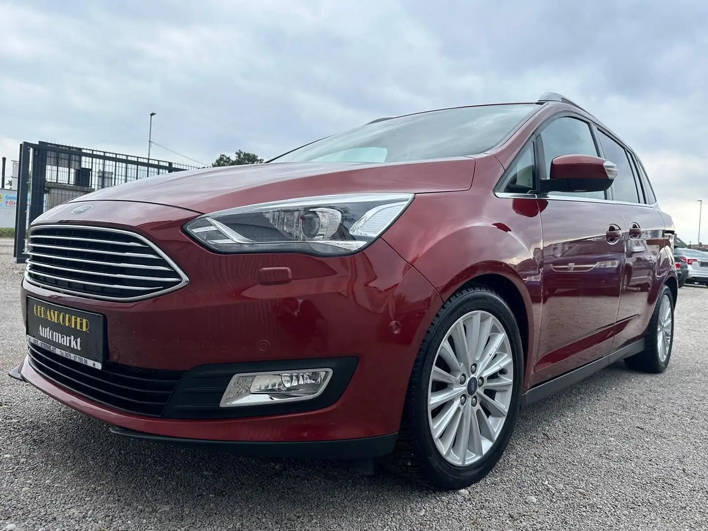 Ford Grand C-Max 1,5 EcoBoost Titanium Aut. Rood - 2