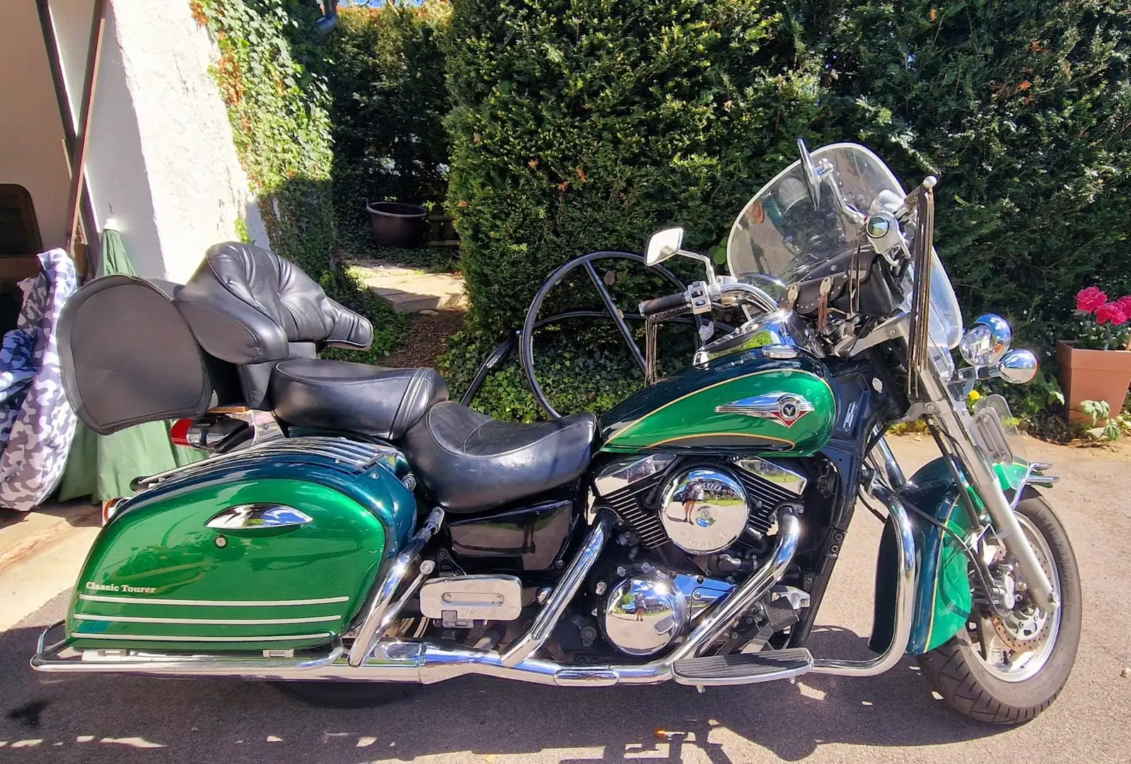 Kawasaki VN 1500 Classic Verde - 1