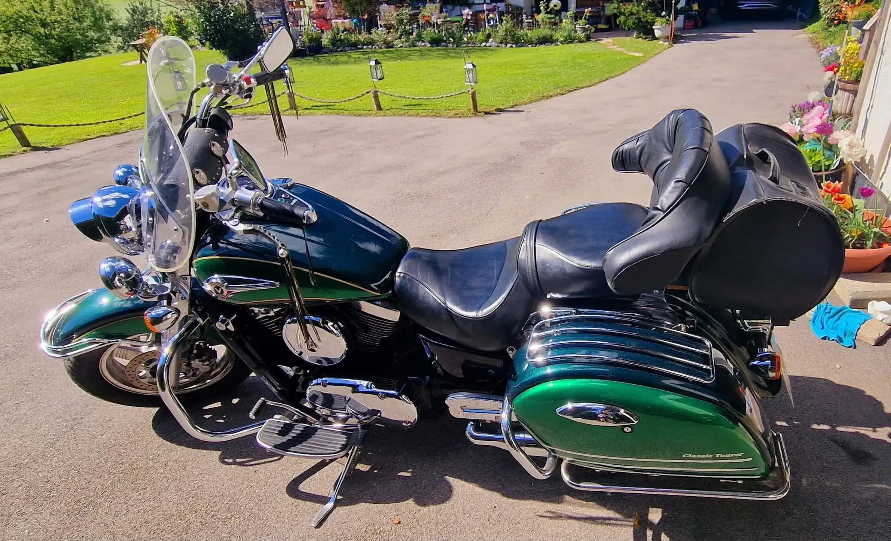 Kawasaki VN 1500 Classic Verde - 2