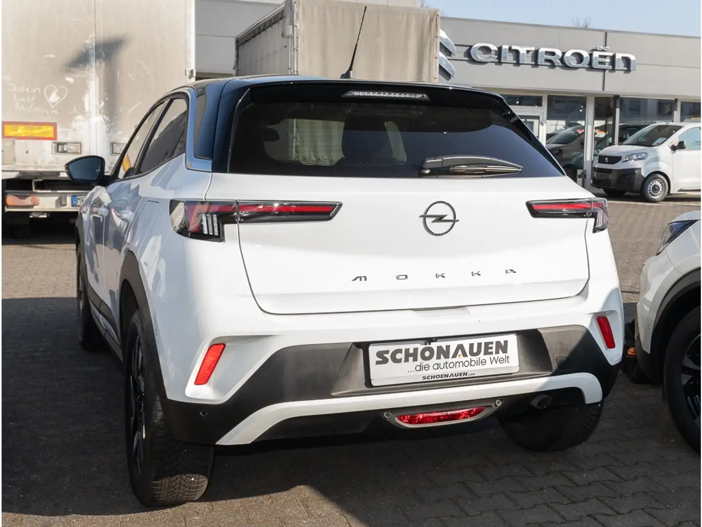 Opel Mokka 1.2 ELEGANCE TURBO +S/LHZ+CARPLAY+PDC+KLI+ Wit - 2