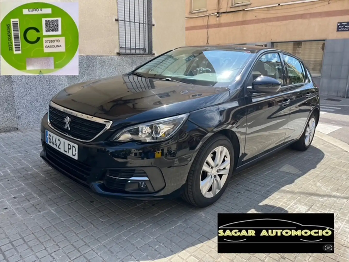 Peugeot 308 1.2 PureTech S&S Active Pack 110 Negro - 1