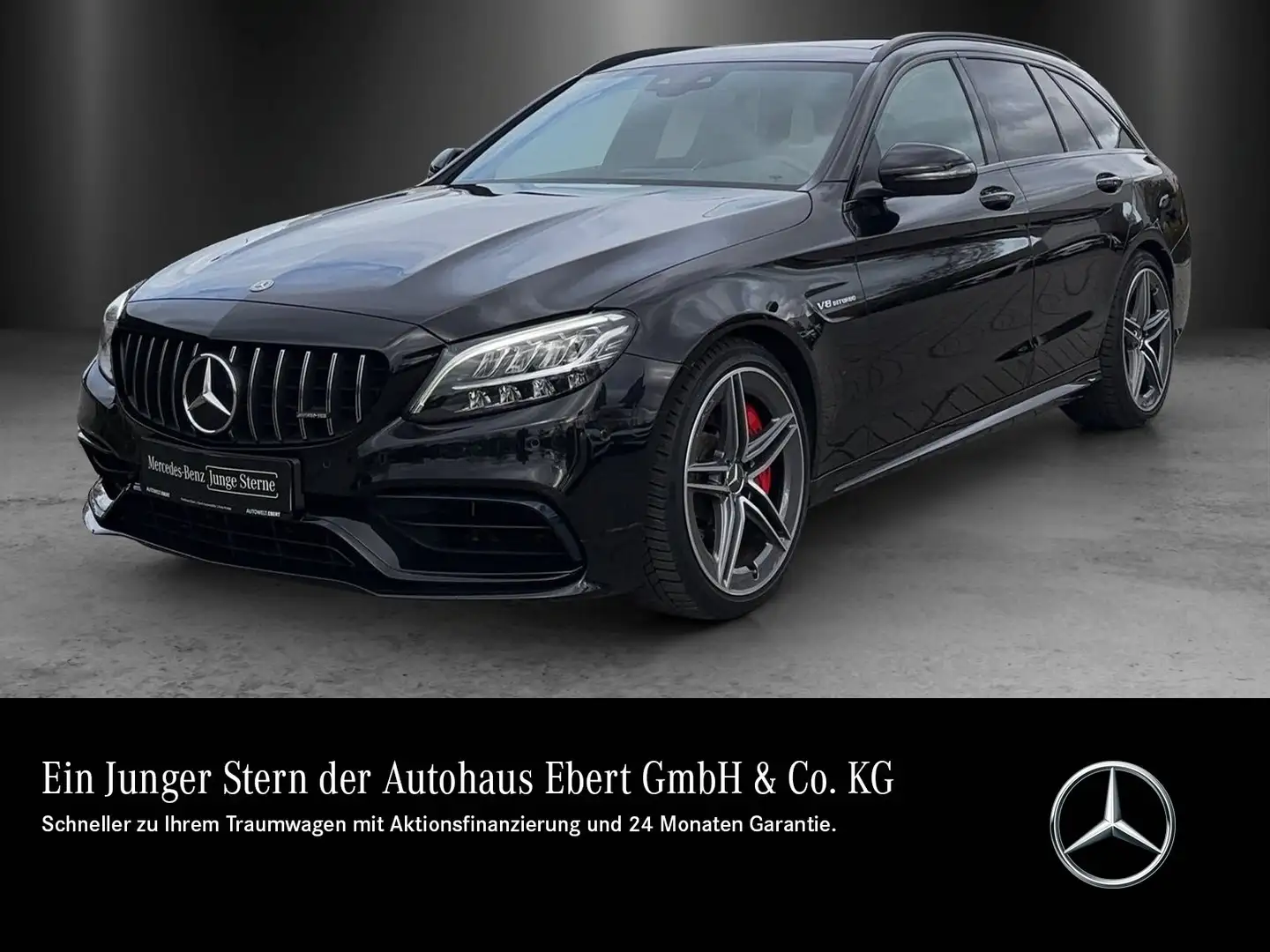 Mercedes-Benz C 63 AMG C 63 S T Perf.Sitze/AGA Memo Pano Driver's Burme Noir - 1