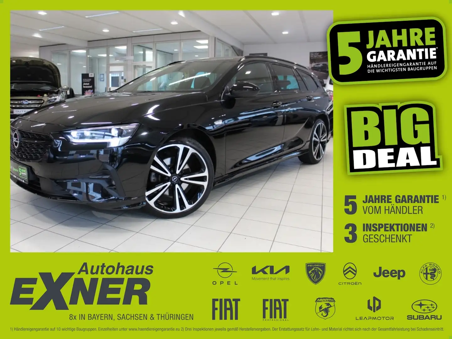 Opel Insignia Sportstourer 2.0 CDTI ULTIMATE ACC+AHK Zwart - 1