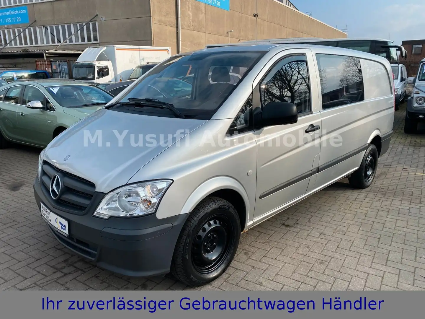 Mercedes-Benz Vito VITO MIXTO 116 CDI LANG 4-SITZE KLIMA Silber - 1