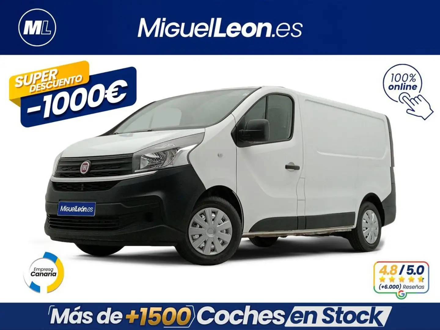Fiat Talento L1H1 1.6 Blanco - 1