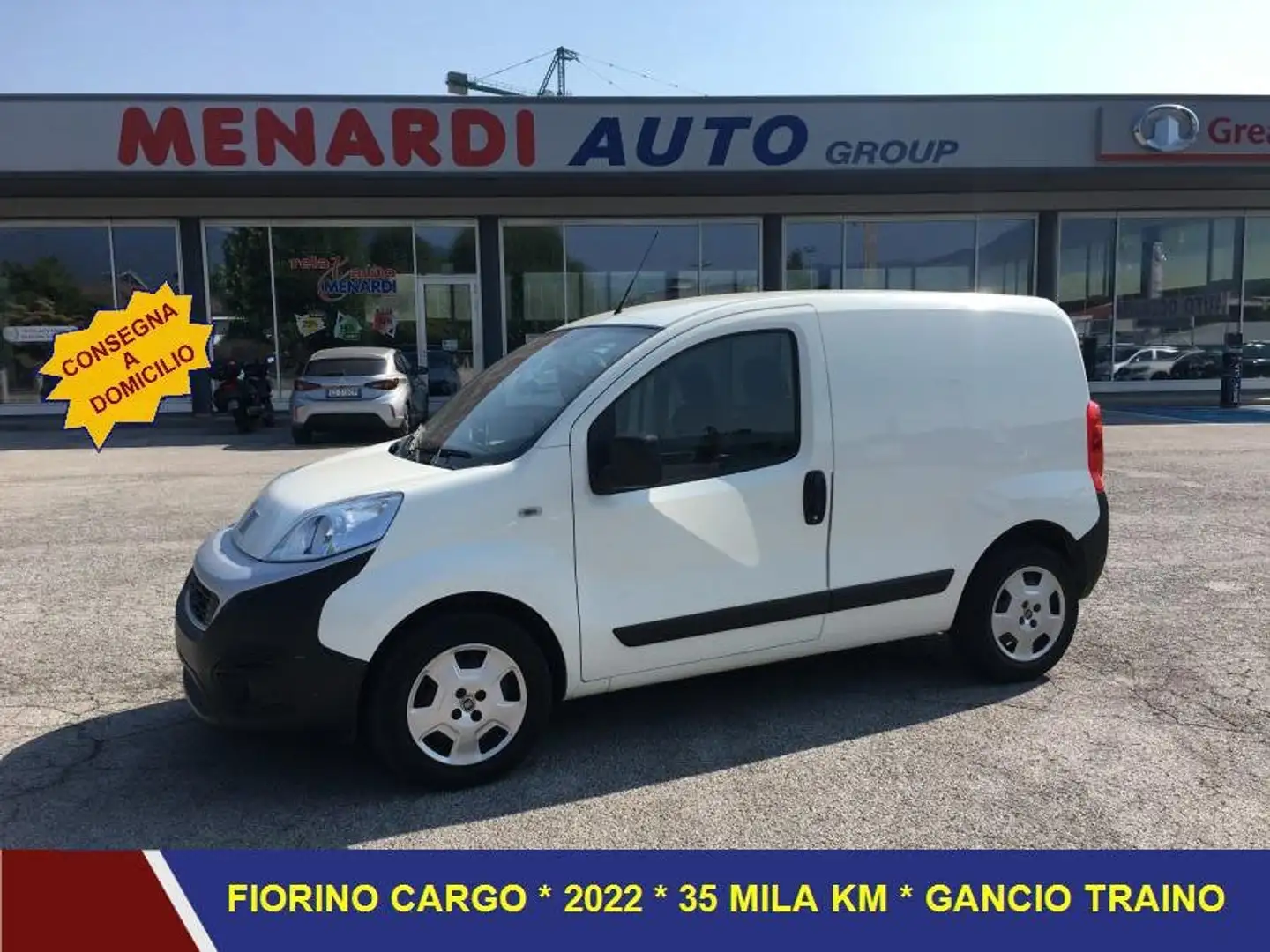 Fiat Fiorino 1.3 Mjt 80cv Cargo SX GANCIO TRAINO * 35 MILA KM Bianco - 1