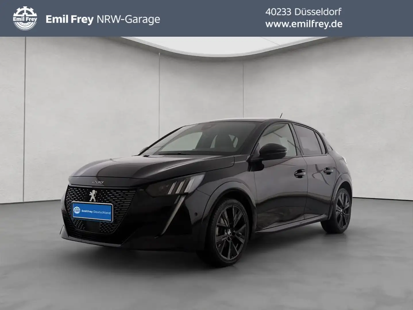 Peugeot 208 PureTech 100 EAT8 GT PANO+LED+NAVI+SHZ Negro - 1