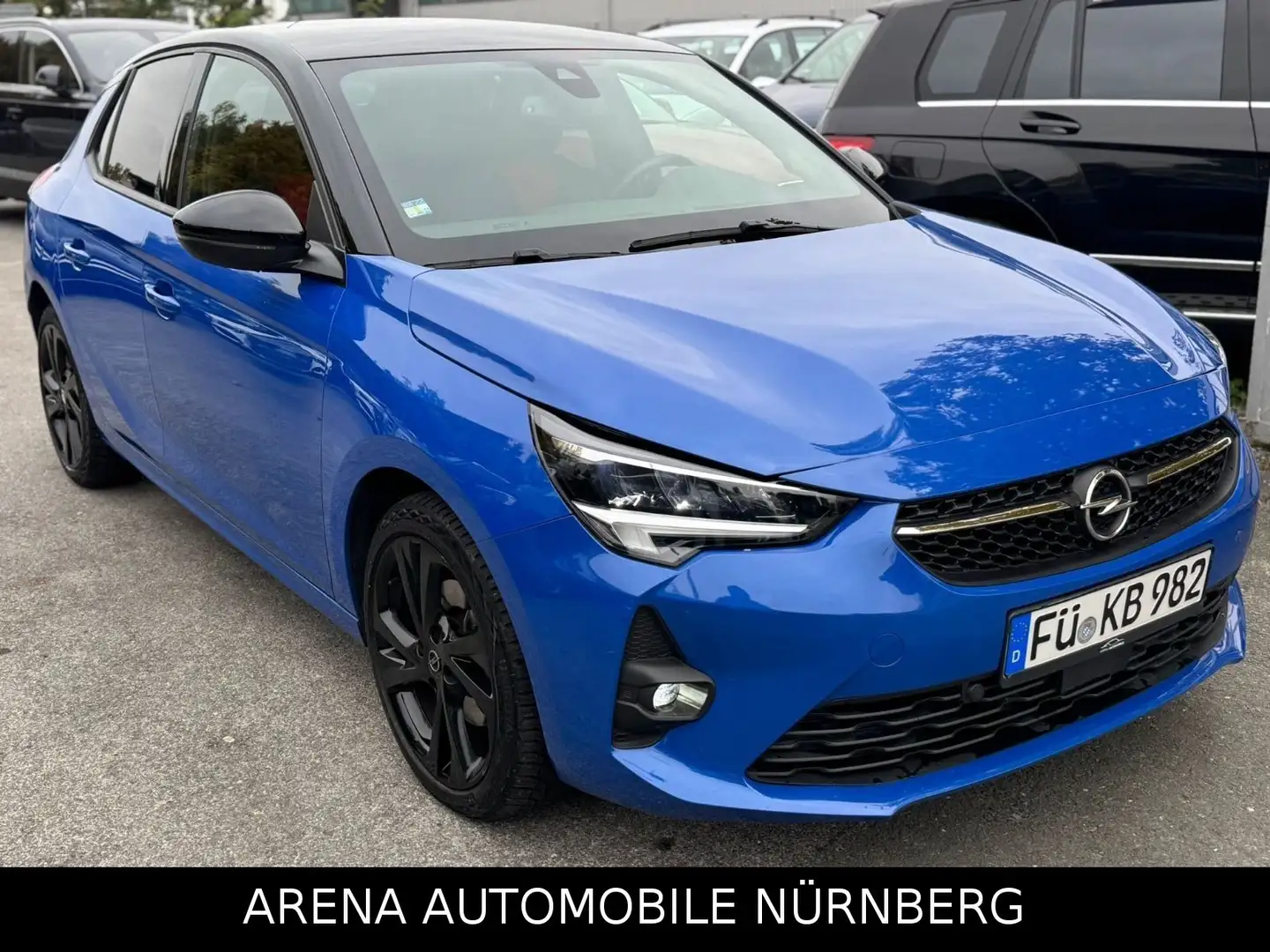 Opel Corsa F GS Line Blau - 1
