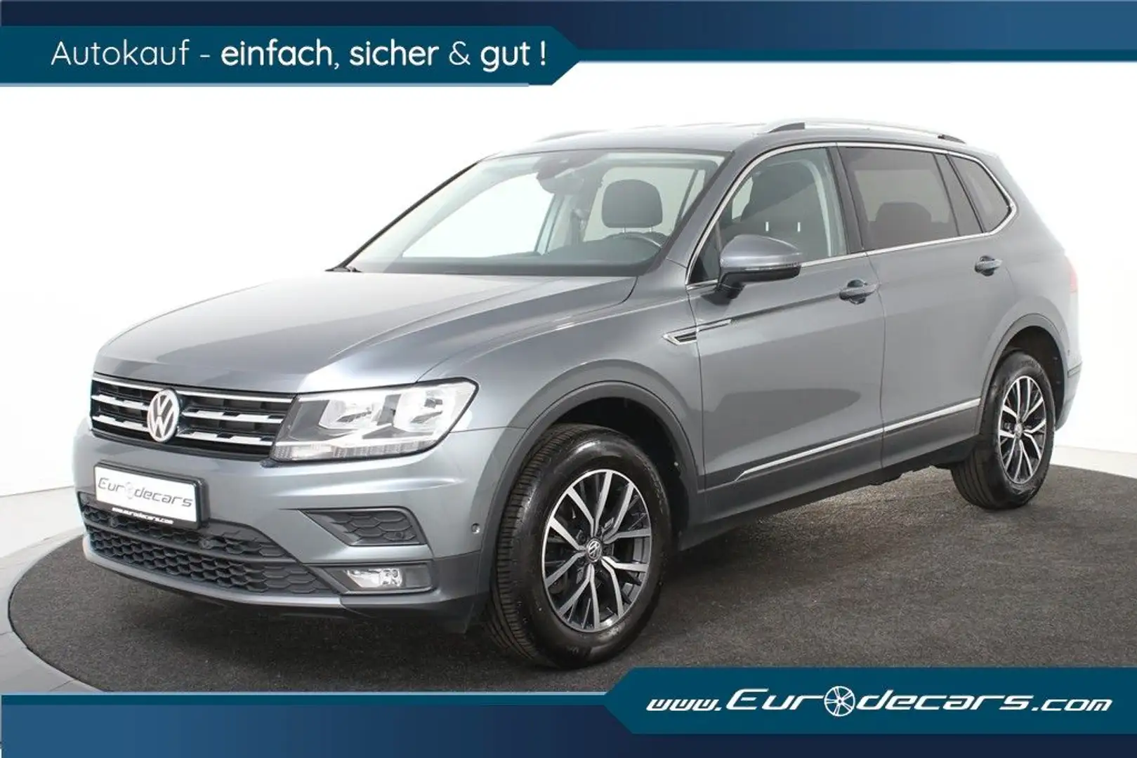 Volkswagen Tiguan Allspace 1.5 TSI DSG *1.Hand*Navi*SHZ*EHK Grau - 1