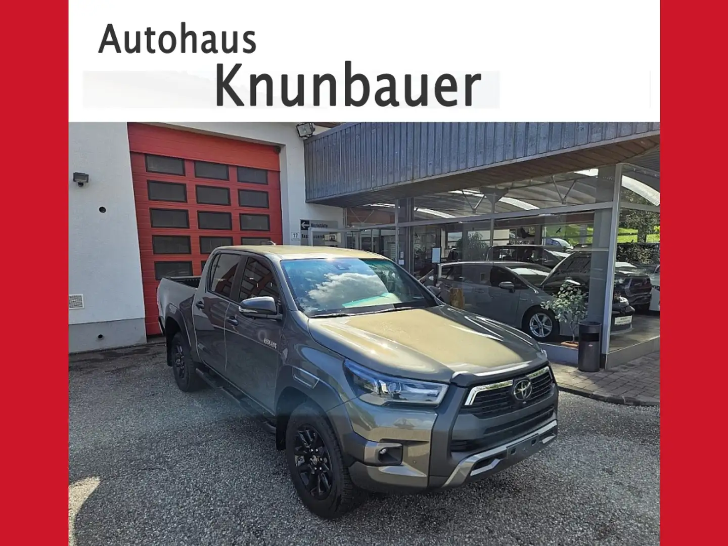 Toyota Hilux DK Invincible 4WD 2,8 D-4D MHEV Aut. Braun - 1