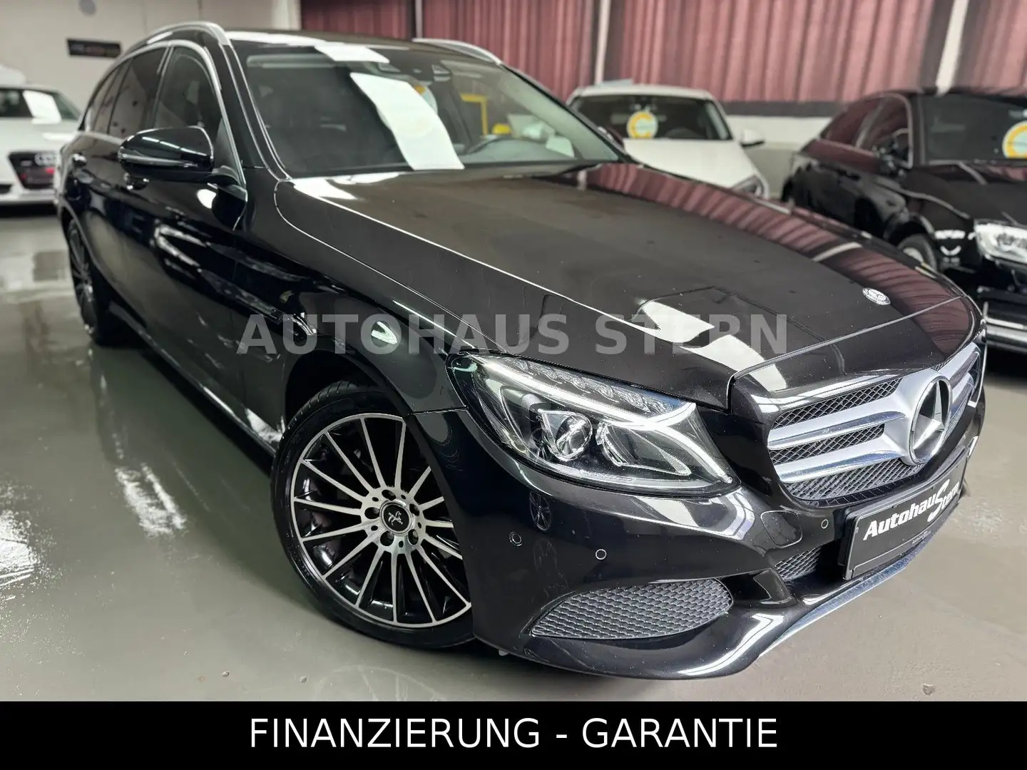 Mercedes-Benz C 220 T d 8xReifen DAB Spurhalte Totwinkel LED Noir - 1