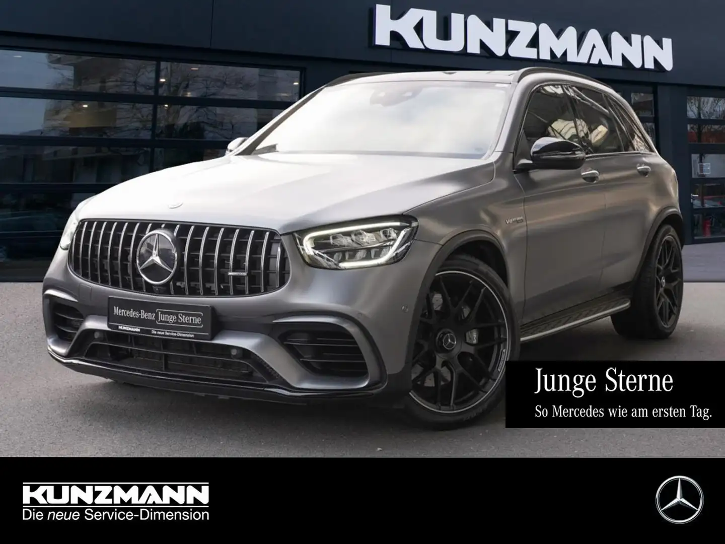 Mercedes-Benz GLC 63 AMG 4M+ Night Panorama Distronic AHK Grau - 1