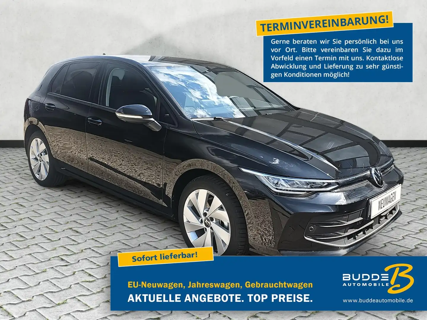 Volkswagen Golf 2.0 TDI DSG Life / ACC / Area View / 17" Noir - 1