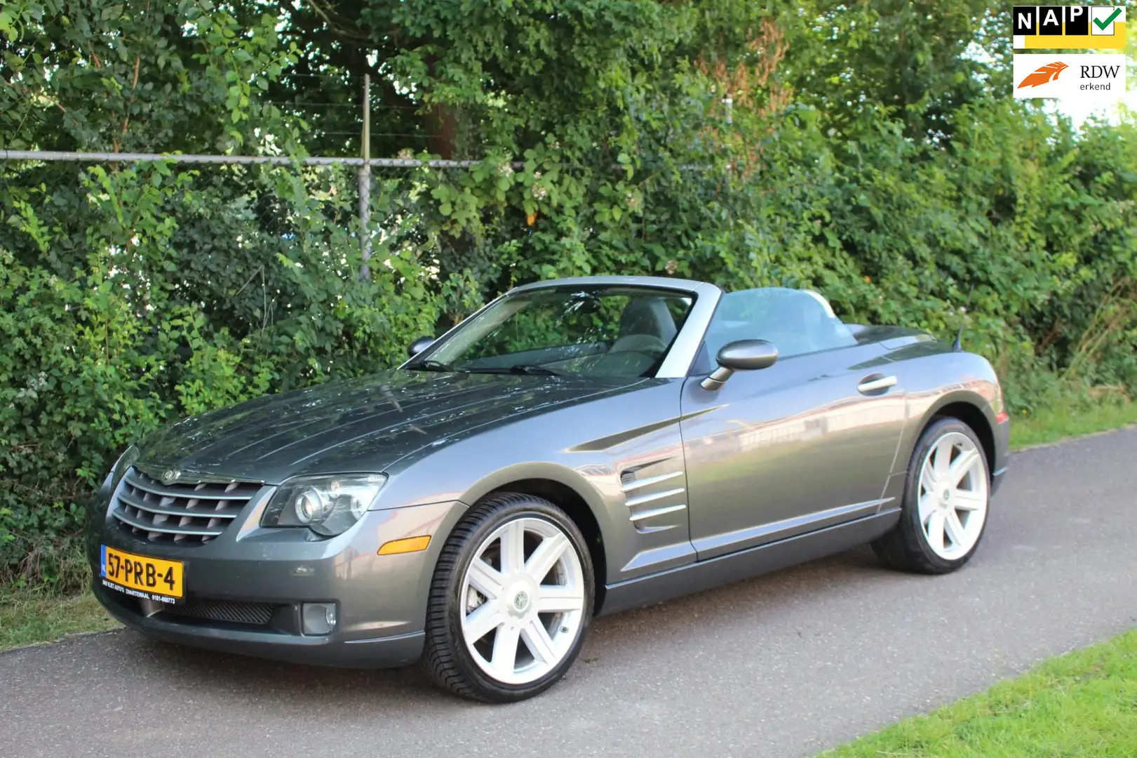 Chrysler Crossfire Cabrio 3.2 V6 Black Edition Grijs - 1
