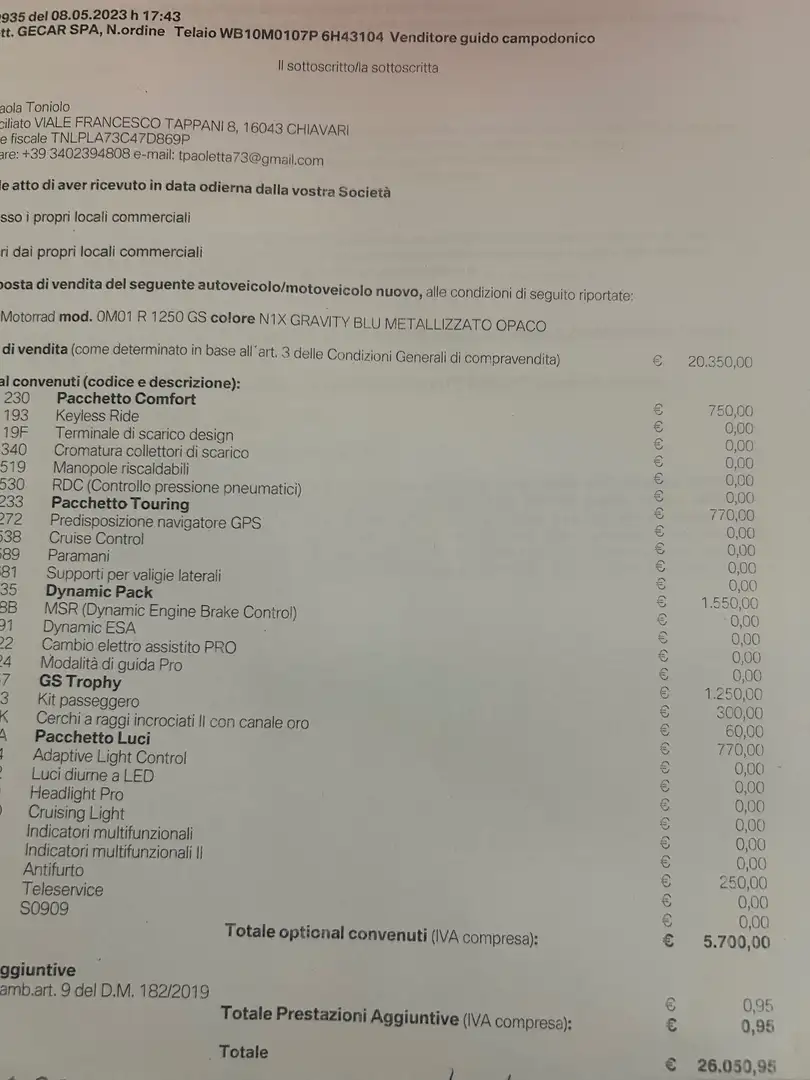 BMW R 1150 GS Trophy Blau - 2