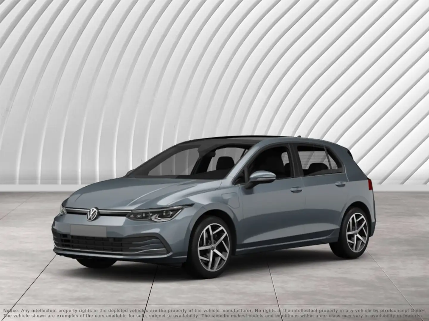 Volkswagen Golf GTE VIII Lim. eHybrid HUD ACC RFK NAVI LED Grau - 1