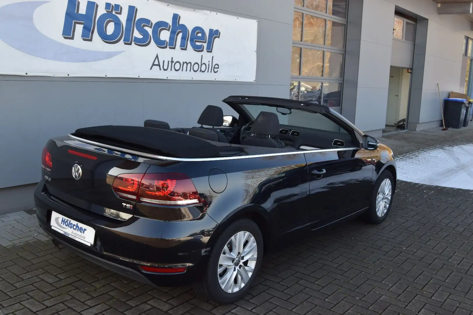 Volkswagen Golf VI Cabriolet Life Schwarz - 2