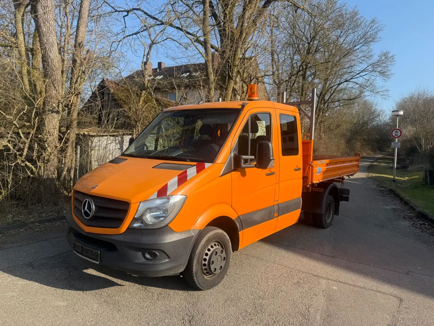 Mercedes-Benz Sprinter II Pritsche/DoKa 513 DREISEITENKIPPER Orange - 1