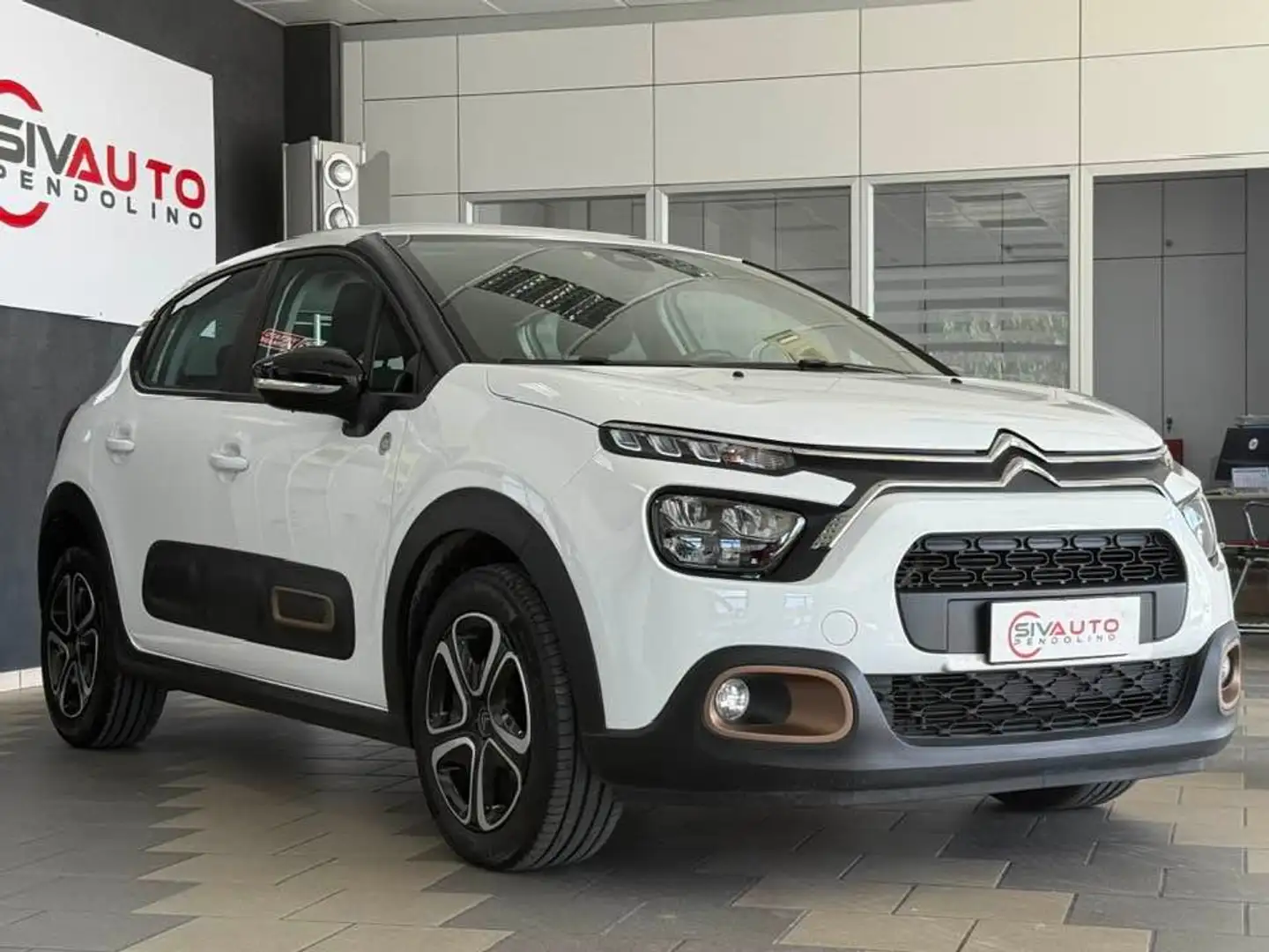 Citroen C3 C3 III 2017 1.5 bluehdi C-Series s Bianco - 1