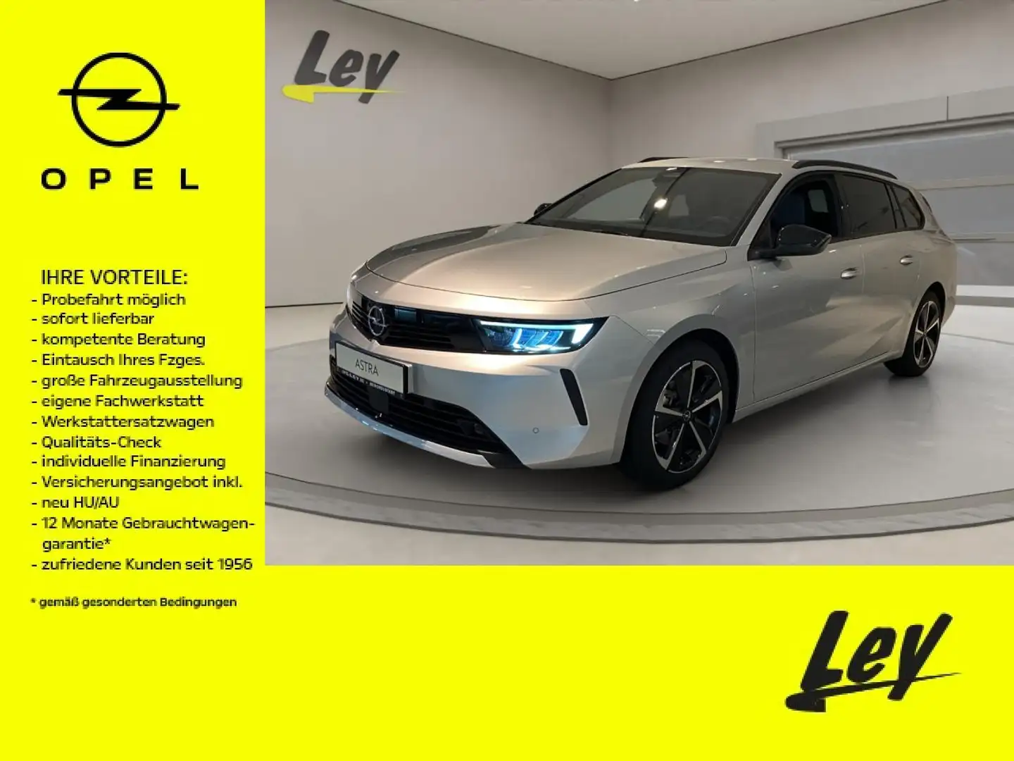 Opel Astra Edition Silber - 1