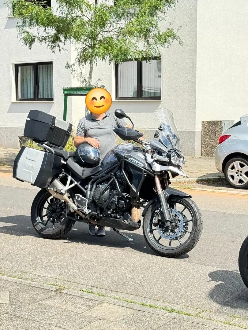 Triumph Tiger Explorer 1200, Koffern, Sturzbügel, Navigation Szary - 2
